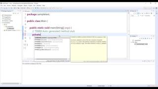 How to Turn on Code Suggestion in Eclipse Java [upl. by Arraic]