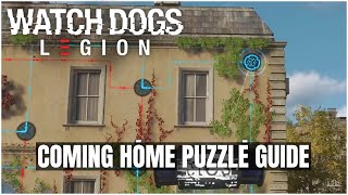 Watch Dogs Legion Coming Home Puzzle Guide  Access Skye Larsens Home [upl. by Alena]