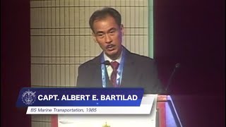 Capt Albert E Bartilad  BS Marine Transportation Batch 1985  Testimonial [upl. by Akina]