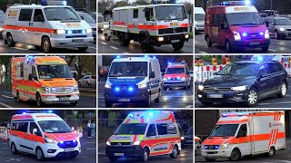 Karneval in Köln Rettungskräfte aus NRW RLP amp NI im Großeinsatz am 11112024  Einsatzfahrten [upl. by Nyladgam]