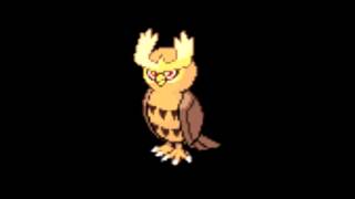 Pokemon Cries  164 Noctowl [upl. by Greenburg]