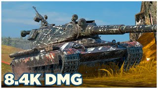 60TP Lewandowskiego • 84K DMG • 4 KILLS • WoT Blitz [upl. by Waverly776]