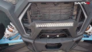 SAUTVS Display of Front Fascia Grilles for Polaris RZR XP 1000 20192023 [upl. by Yrroc851]