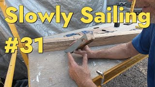 Repairing a Rotten Framept 1 Wooden Tahiti Gaff Cutter Episode 31 Slowly Sailing [upl. by Holmann]