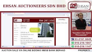 PROPERTY AUCTION SALE VIA ONLINE BIDDING MBSB BANK BERHAD [upl. by Johnston]