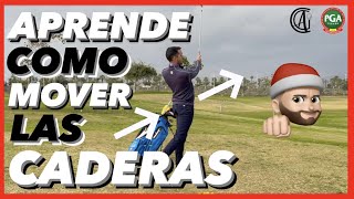 🔵 GOLF SWING CADERAS ➡︎ los 3 MOVIMIENTOS que DEBES SABER 🔵 [upl. by Liva91]