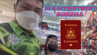 DFA APPOINTMENT PASSPORT SCHEDULE AliMall Cubao Tilerrs [upl. by Remle]