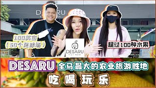 全马最大农业观光胜地《Desaru Fruits Farm》竟然这么好玩！裴翠园的海鲜也是超级丰富！ [upl. by Anedal972]