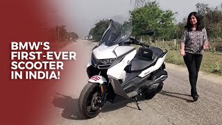 BMW C 400 GT Review  Big on comfort and price [upl. by Asiral339]