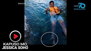 Kapuso Mo Jessica Soho Elemento sa Minalungao River nangunguha raw ng mga pogi [upl. by Fin224]