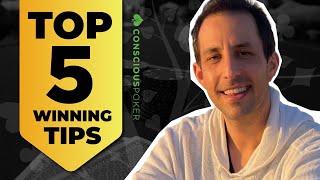 The 5 best tips to win at poker in 2021  Texas Holdem [upl. by Siramaj27]