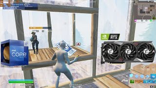 RTX 3080  Intel i9 12900k Fortnite Chapter 4  CREATIVE  Performance Mode 4K 🤩 [upl. by Leumel]