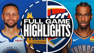 WARRIORS at THUNDER  FULL GAME HIGHLIGHTS  November 10 2024 [upl. by Eelnayr]