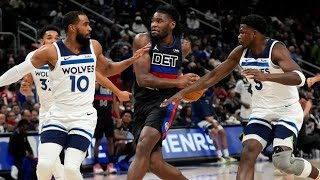 Minnesota Timberwolves vs Detroit Pistons  Full Game Highlights  January 17 2024  202324 Season [upl. by Neelahs]