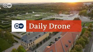 DailyDrone Herrenhäuser Gärten  DW Deutsch [upl. by Coplin]