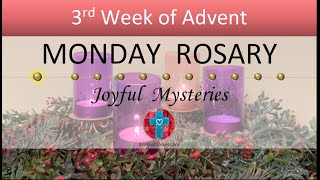 Monday Rosary • Joyful Mysteries of the Rosary 💙 December 18 2023 VIRTUAL ROSARY  MEDITATION [upl. by Seniag]