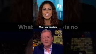 BT’s Rania Khalek claps back when Piers tries to distract from genocide by asking to condemn 107 [upl. by Culver]