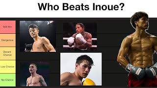 Who Beats Naoya Inoue Tier List [upl. by Oshinski323]