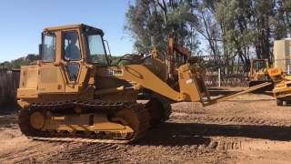 Cat 953 lgp track loader [upl. by Adav]