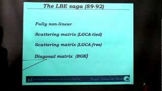 Course on Lattice Boltzmann Methods 1 of 7 [upl. by Barta856]