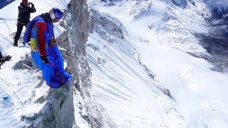 Highest BASE Jump in South America  Valery Rozov leaps from Huascarán in Peru [upl. by Victorine]