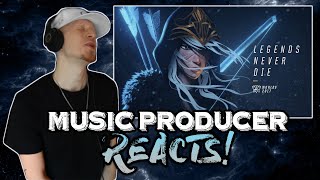 Music Producer Reacts to Legends Never Die ft Against The Current  League of Legends [upl. by Miles]