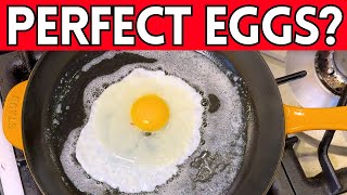 🍳 How to Cook Eggs at the CORRECT Pan Temperature [upl. by Rramahs402]