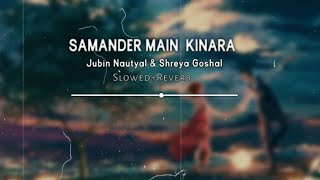 Samander Main Kinara Tu SlowedReverb Jubin Nautyal amp Shreya Goshal  Use Headphones [upl. by Davilman28]