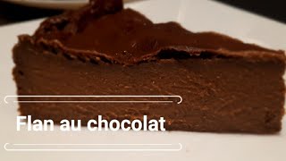 ✅ Flan au chocolat sans pâte [upl. by Abana775]