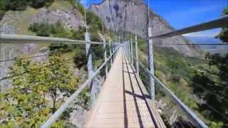 la Passerelle de Farinet  Saillon Valais [upl. by Jorge934]