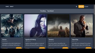 🎉 Just Launched My IMDb Clone with Nextjs Tailwind CSS amp TMDB API 🌟 Explore Now [upl. by Audie561]
