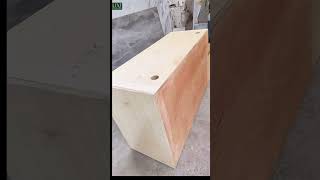 Custom Display Case Factory Woodworking Workshop [upl. by Einahpit]