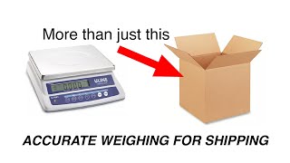 How to Accurately Weigh Items for Shipping [upl. by Haerr452]