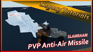 AntiAirGround Missile Tutorial Plane Crazy Legacy Tutorials [upl. by Ahtamas]