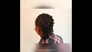 Coiffeuse dreads afro  Création mini locks courtes naturelles pour femme noire cheveux afro [upl. by Eniamej478]