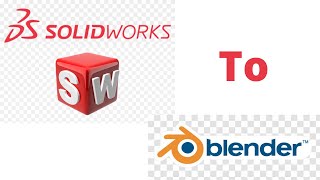 import solidworks file to blender [upl. by Halyahs]