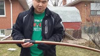 The Heaviest Warbow 240 lb [upl. by Aimat]