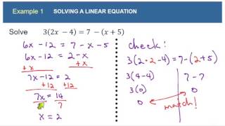 College Algebra 11 Linear Equations [upl. by Ynoffit]