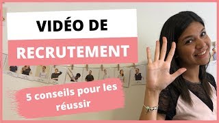 Comment faire une vidéo de recrutement qui cartonne [upl. by Calla]