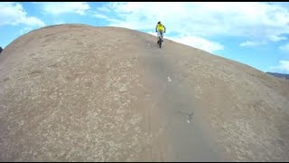 GoPro HD Mountain Biking Moab Slickrock Trail [upl. by Nale]