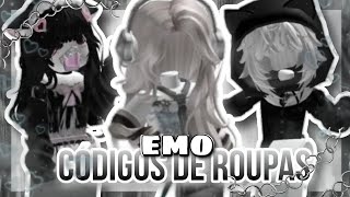 19 códigos de roupas emo roblox brookhaven emo 2k edit [upl. by Ahsenwahs]