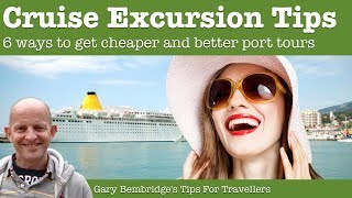 6 Cruise Shore Excursions Tips  Getting Cheaper And Better Tours [upl. by Inacana]