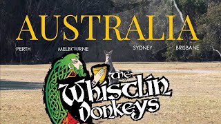 TOSS THE FEATHERS  The Whistlin Donkeys  Australia 2023  Official Music Video [upl. by Nan]