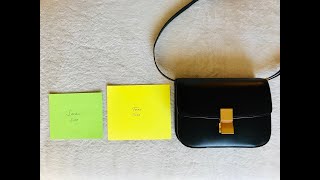 Celine Classic Box Bag  All the Details Sizes Prices Leather Types Pros and Cons [upl. by Anomar]