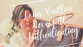 5 EASYTOSPOT FEATURES of an AUTHENTIC LOUIS VUITTON NEVERFULL BAG [upl. by Enrahs]