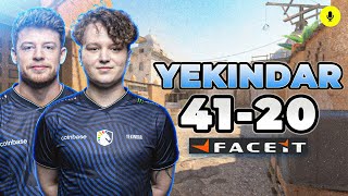 YEKINDAR 4120 with jks Dust2  FACEIT Ranked CS2 POV [upl. by Rosemari]