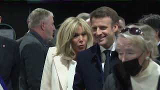 ELECCIONES EN FRANCIA Así votó Macron [upl. by Yolande210]