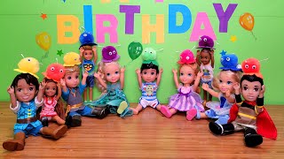 Benjamins Birthday  Elsa amp Anna toddlers  Barbie  gifts  contest  games  cake [upl. by Hayne]