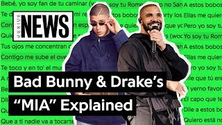 Bad Bunny amp Drake’s “MIA” Explained  Song Stories [upl. by Delle]