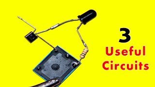 Top 3 Useful Circuits Using Photo diode [upl. by Odrareg]